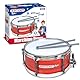 Bontempi | BeatMaster - Drum Kit mit Doppelmembran, Schultergurt und 25cm Drum Sticks für EIN komplettes Rhythmuserlebnis, Rot, 34,4x31,9x15,4 cm