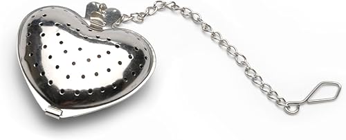 Miniatura 4 de Bola de té en forma de corazón de acero inoxidable de 1,5 pulgadas, filtro de té de 1,5 pulgadas, filtros de filtro de té, difusor de intervalo de