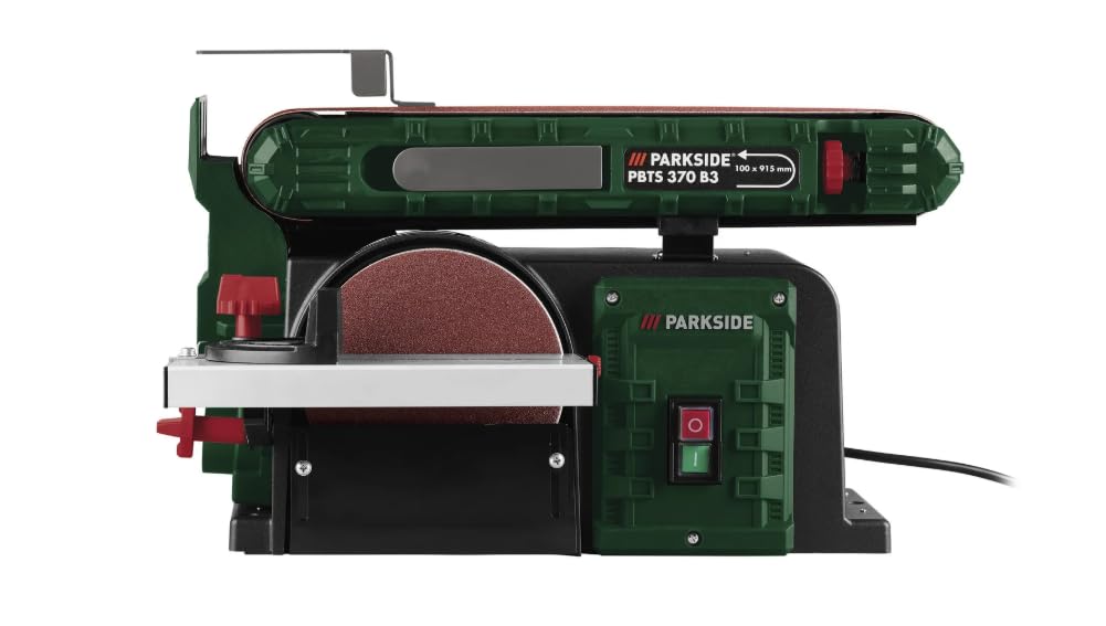 Parkside® PBTS 370 B3 Ponceuse à bande 370 W