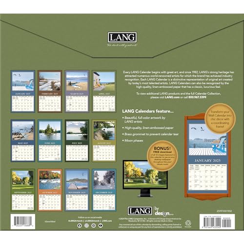 Langcottagecountry2025wallcalendar25991001902  Urban Country Home Decor Lang cottage country 2025 wall calendar 25991001902  urban country home decor