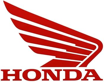 Amazon.co.jp: 東洋マーク HONDA バイクエンブレムステッカー レッド
