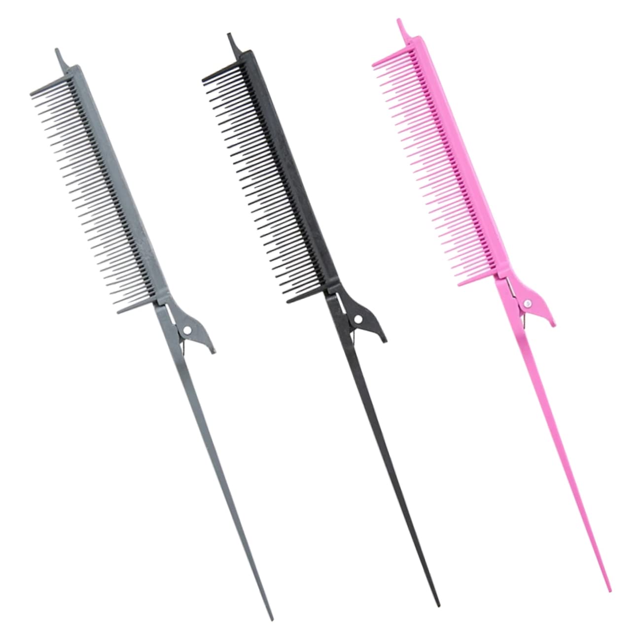 DOITOOL 9piezas Peines De Ratona Para Estilistas Peine De Para Resaltar Cabello Para Salón y Casa