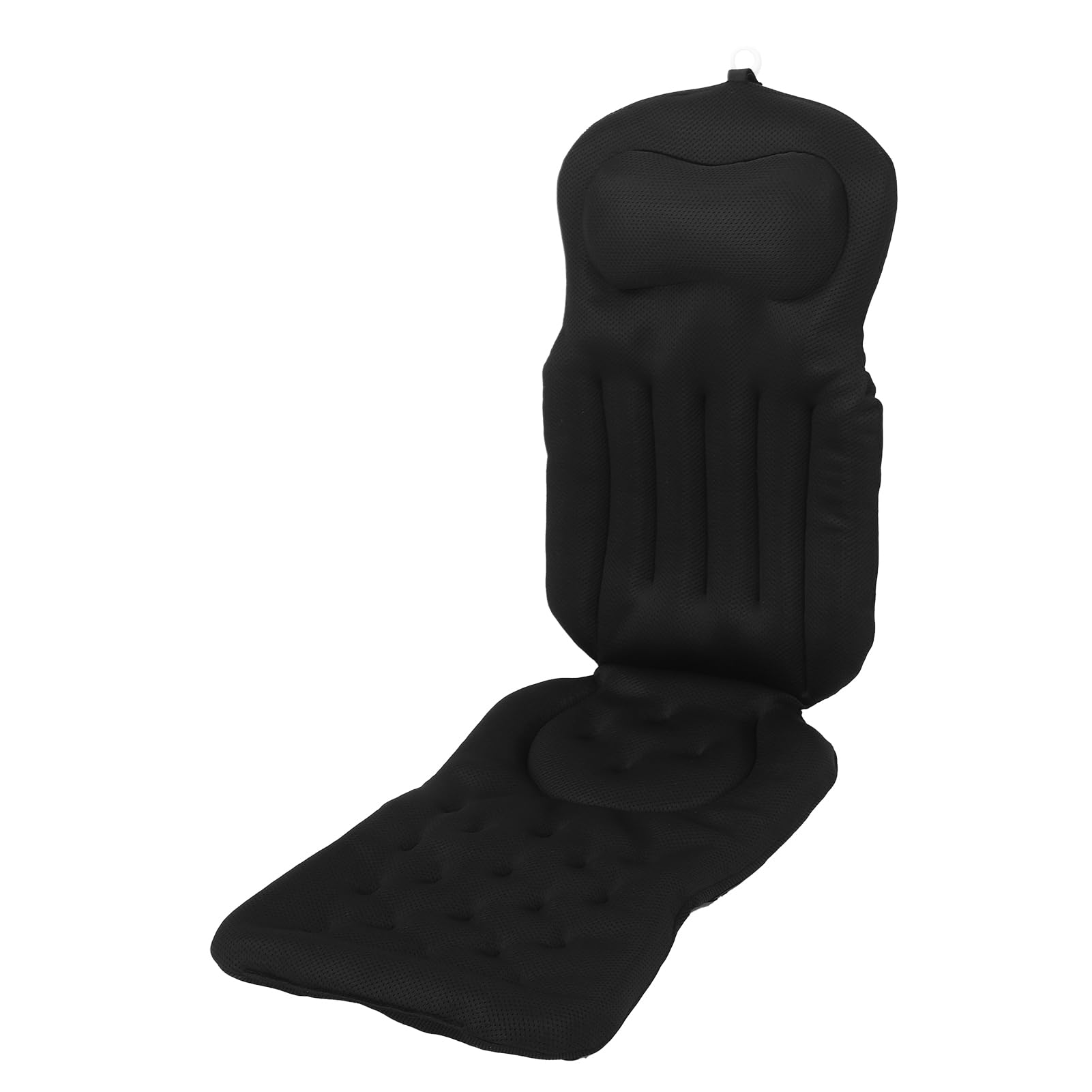 Poduszka do Kąpieli Całego Ciała, Ergonomiczne Podparcie Szyi i Pleców, Lekka Poduszka Spa z Tkaniny Siatkowej 4D Zapewniająca Wygodne Zanurzenie (BLACK)