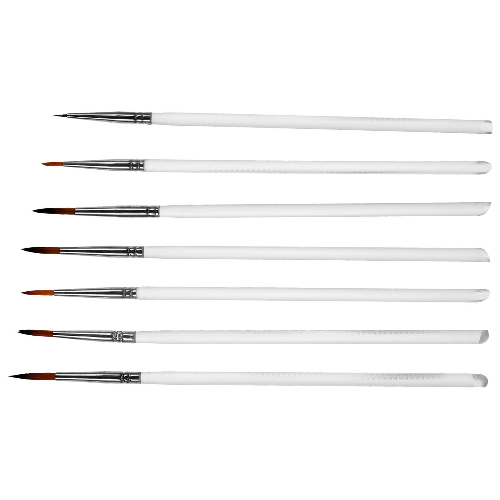 HOMSFOU 44 Piezas Pincel para Detalles Pintar Agua Mini