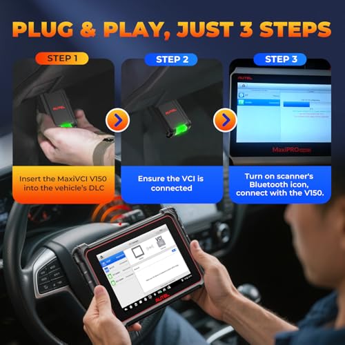 Autel Original MaxiVCI V150 VCI150 OBD2 Bluetooth Adapter, 2026 VCI 150 Car Wireless Communication Interface, Work w/Autel Diagnostic Scanner MK900BT MP900BT MP900Z-BT MP900TS MK900TS MX900TS TS900 - Image 6