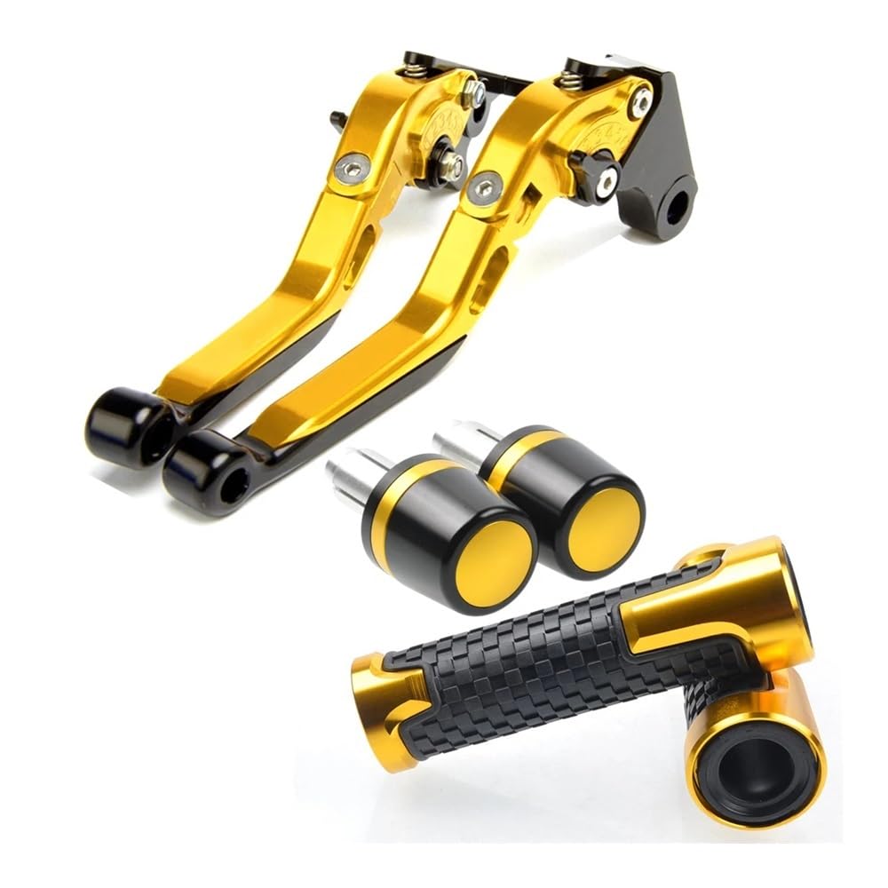 Xvasdgaer No.9 Motorcycle Brake Handle Adjustable Clutch Levers Handbar Grips For Ya&Maha Yzf-R1 2004-2008(No.9)