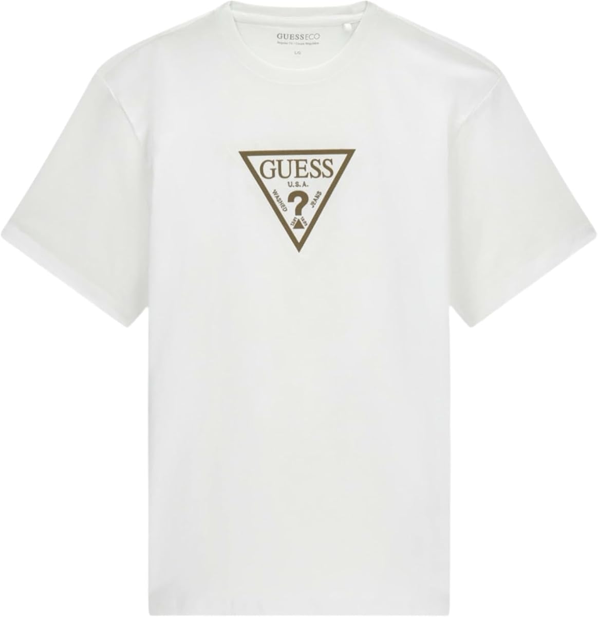 Guess Men's Eco Short Sleeve Terry Logo Tee