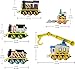 Thomas & Friends Diecast Vehicle Set Construction Crew 5 Push-Along Toy Train Engines for Preschool Kids Ages 3+ Years