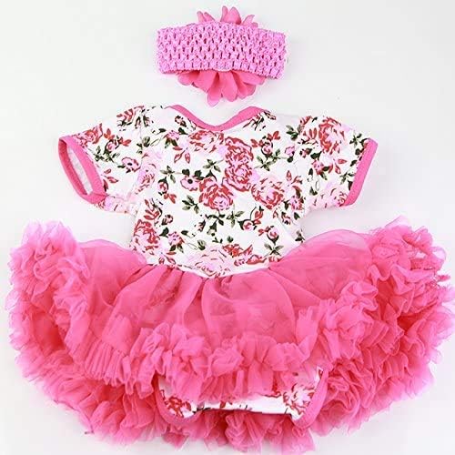 Reborn Dolls - Conjunto de ropa de bricolaje para recién nacido, tutú, perfecto para muñecas de bebé recién nacidas de 22 pulgadas