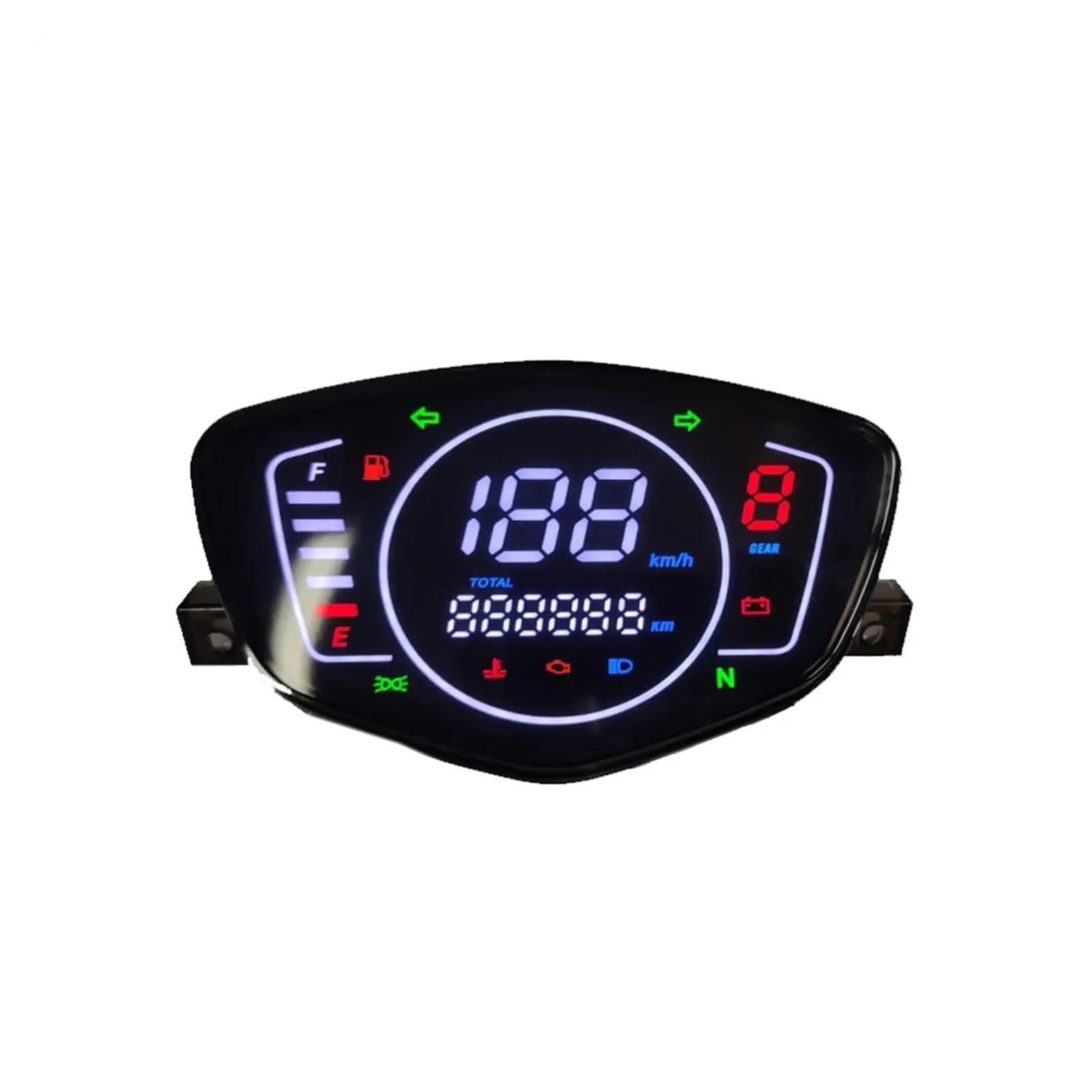 Contagiri contachilometri Indicatore Di Direzione Per Moto Indicatore Luminoso LED Tachimetro Digitale Contagiri Modifica Contachilometri Per LC 135