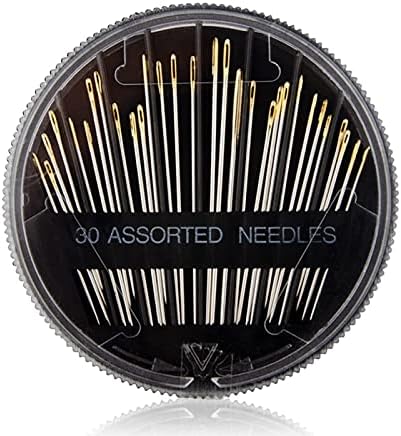 Olakin 30 Pièces Aiguilles à Coudre, 3.2cm/3.7cm/4cm/4.5cm/5.1cm ...