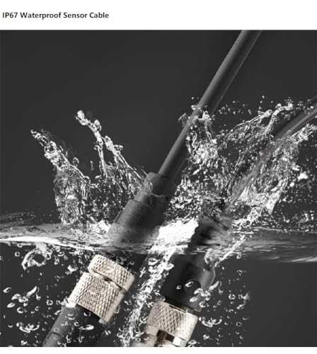 Cable sensor M12 5 pines hembra a extremos abiertos 2M miniatura 3