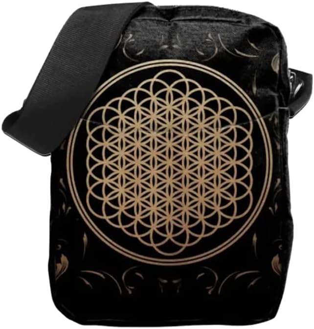 Rocksax Bring Me The Horizon Crossbody Bag - Flower Of Life
