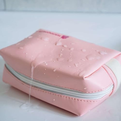 Miniatura 4 de Neceser de cosméticos para mujer, paquete con pequeña bolsa de maquillaje, bolsa de viaje transparente para artículos de tocador, paquete de 2,