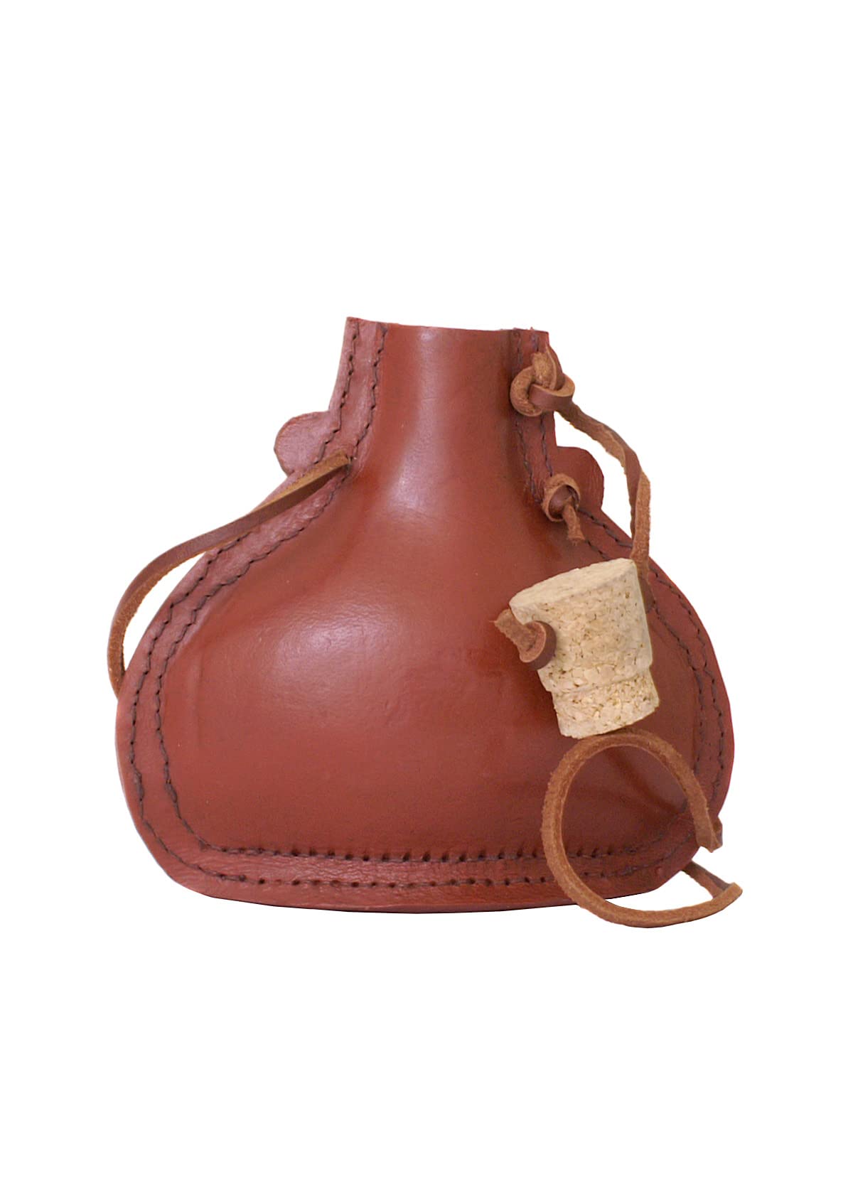 Battle-Merchant Mittelalterliche Feldflasche aus Stahl 0,5 Liter