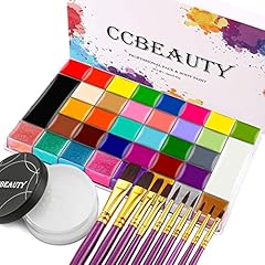 36 Colors With Loose Powder And 10 Brushes