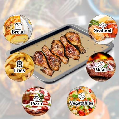 Forros de forno para fritadeira a ar, 120 folhas, 28 x 30 cm, forros de papel manteiga, retangulares