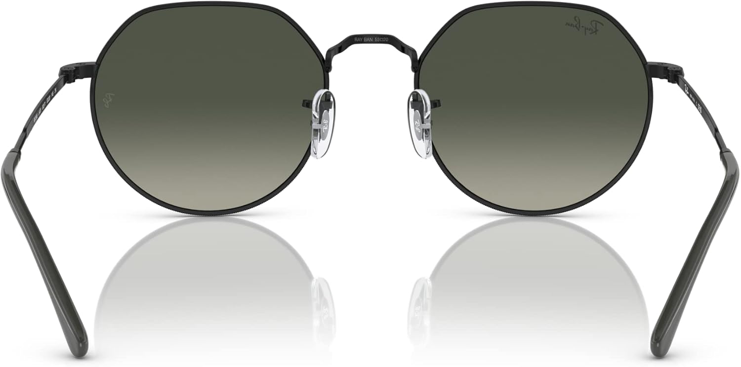 Ray-Ban Jack RB3565 Rounded Hexagonal Sunglasses for Men for Women +BUNDLE with ACCESSORY EYEWEAR KIT - Image 8