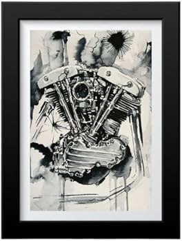 ハーレーショベルポスターパネルボード加工済 超大迫力A1サイズ【bike007】 ハーレーショベルポスターパネルボード加工済 超大迫力A1サイズ