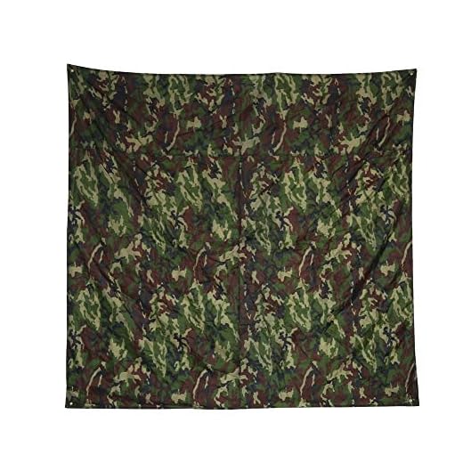 Tienda impermeable Tarp, MAGT multifuncional camuflaje neto/Red acampa impermeable abrigo de la tienda Lona - camuflaje al aire libre portátil ligero a prueba de lluvia Refugio Mat Tarp |Mat Manta p