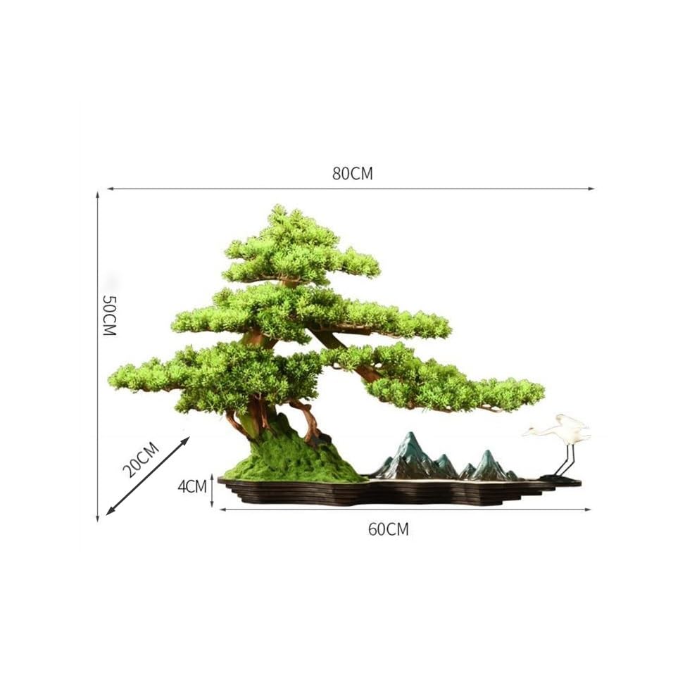 Arbre artificiel pin sans entretien pour verdure durable de bureau - 2