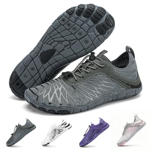 RUFONE Hike Barefoot Shoes fB[X Y ʋC&~ AX`bNV[Y Lܐ EH[^[V[YAEH[LOAjOAjpɃfUC, _[NO[B, 8 Women/6 Men