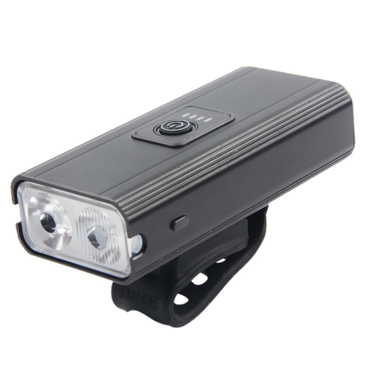 ifundom 1set Rechargeable USB Bike Headlight Outdoor Riding Warning Lightweight Multiple Modes for Cycling