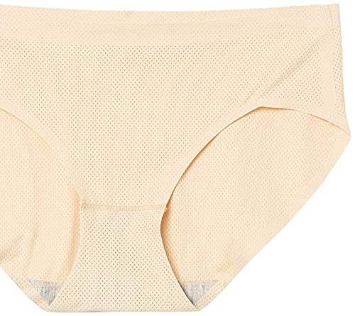 OUXBM Womens Underwear Seamless Hipster Panties for Legging No Show Pack4