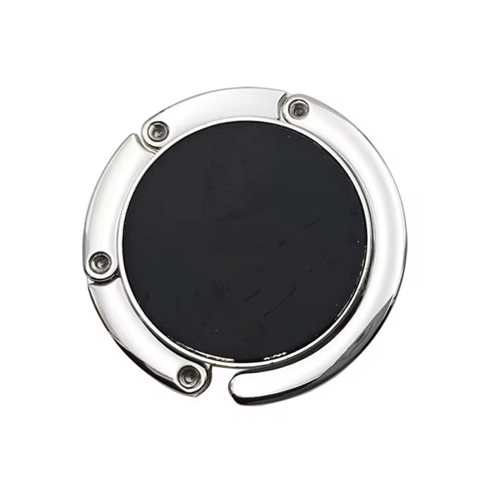 GHHZML Handbag Hooks for Tables Portable Round Hook Table Lattice Crystal Bag Hanger Folding Metal Multifunctional(Color1)