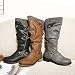 gracosy Botas de Mujer Otoño Invierno 2020 Tacon Bajo Zapatos Largas Botas...