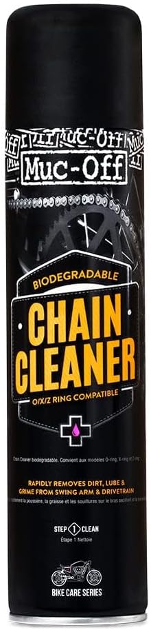 Muc-Off Motorcycle Chain Cleaner, 16.9 fl oz - Chain and Degreaser Spray for Cleaning - for On and Off-Road