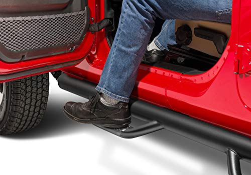 n-FAB | J1866 | Nerf Step, Full Length, Textured Black, 18-21 Jeep Wrangler JL 4 Door SUV - Thumbnail 3