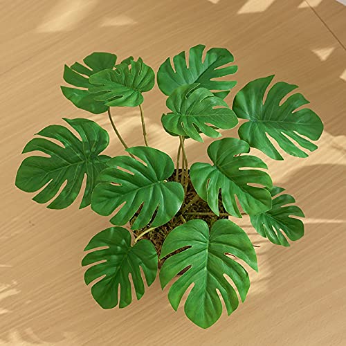 Newrys Artificial Plants,Artificial Mini Bonsai,Artificial Plant Fade-Less Full Of Vitality Ornamental Luxury Patterned Green Simulation Plant For Home 2 #TOP3