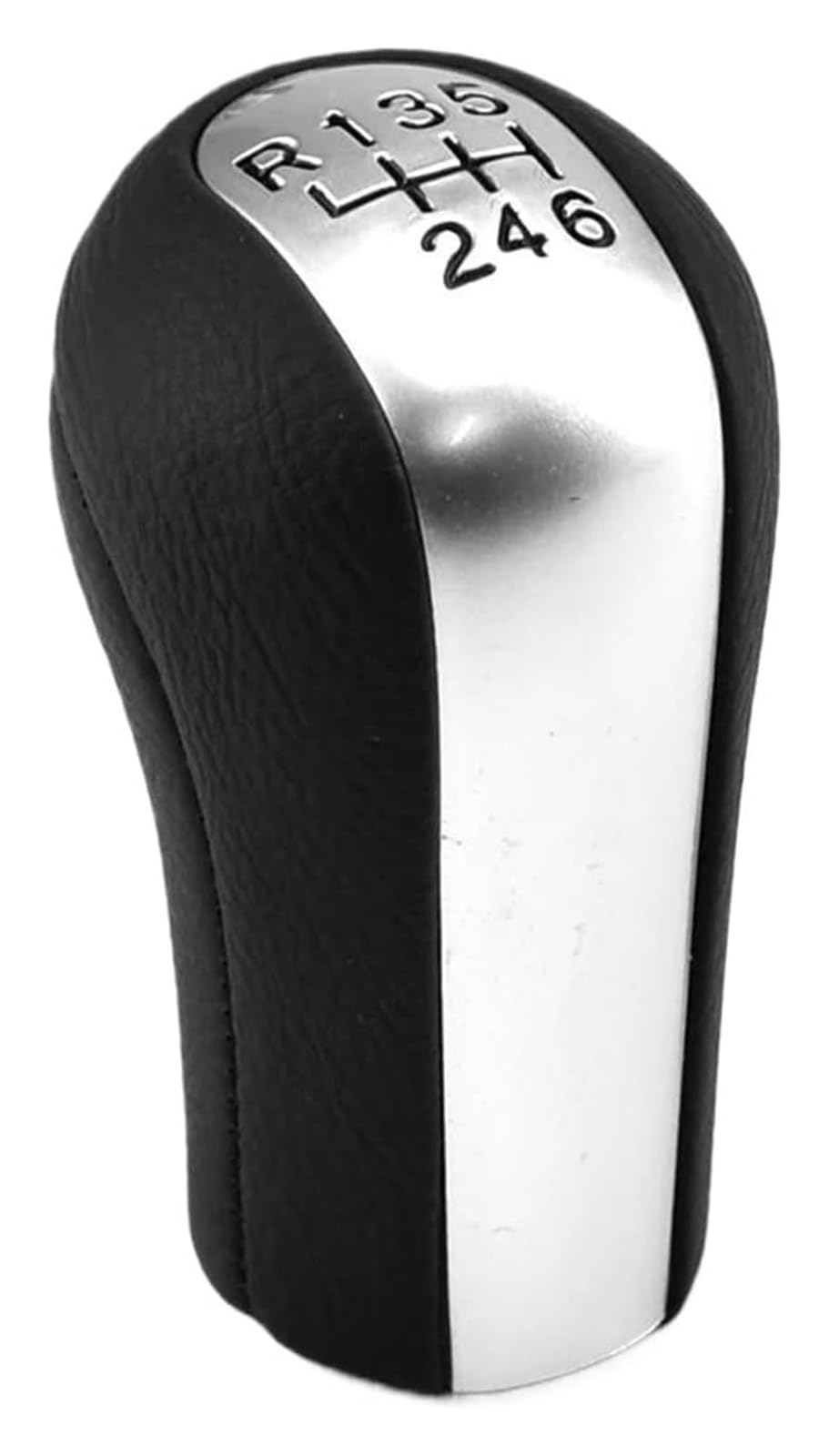 GXSAI Car Gear Lever for Toyota for Corolla for AYGO for Verso RAV4 for Yaris for VITZ Car 5 6 Speed Gear Shift Shifter Knob Lever Gaiter(Matt Sliver,6 Speed)