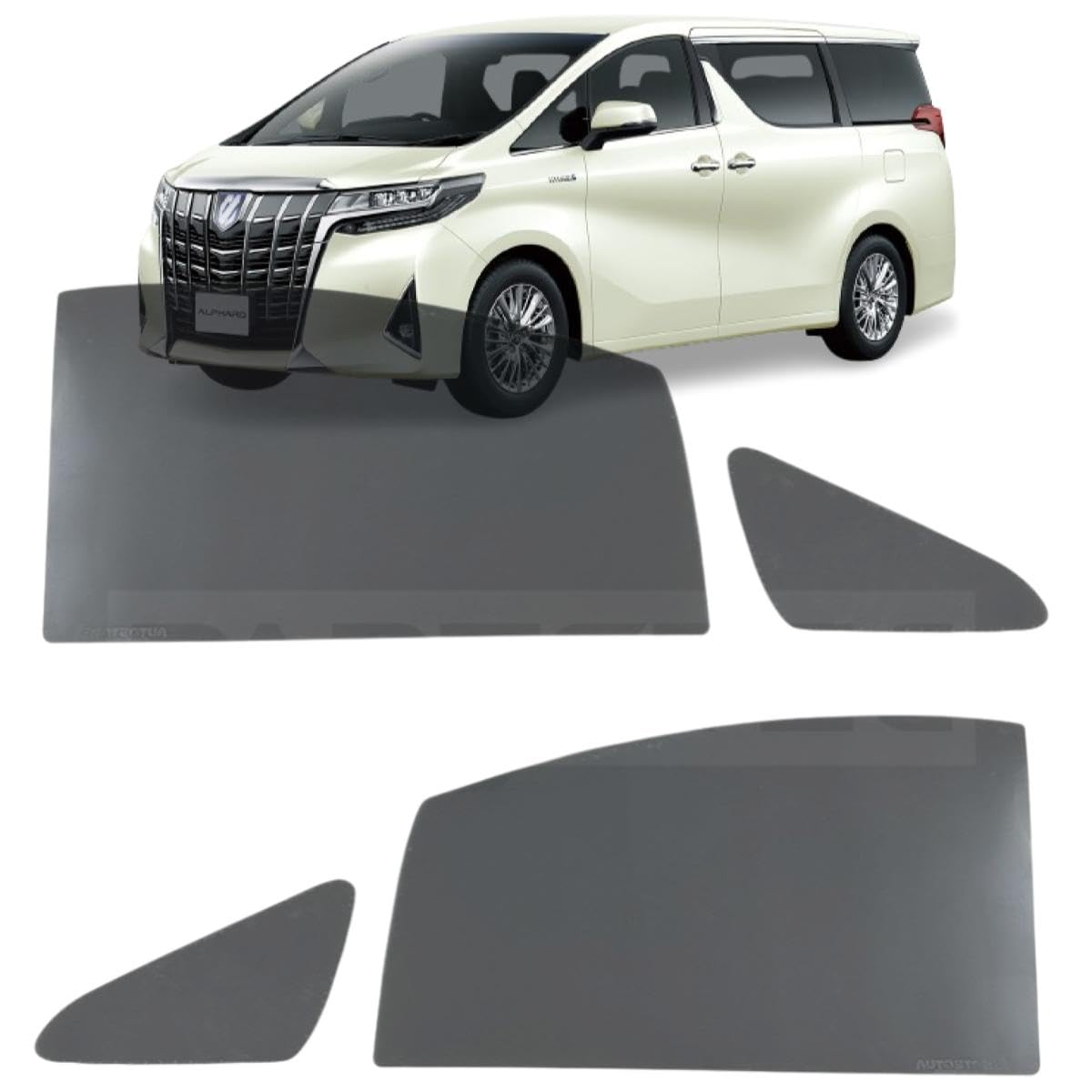 Amazon.co.jp: MOTOR POWER 脱着可能 30系 アルファード ヴェル