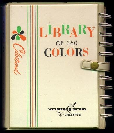 Colortrend Armstrong Smith Paints: Library of 360 Colors-1962 Paint Sample Chips