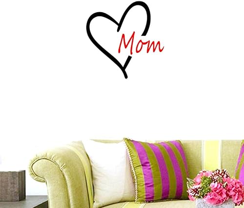 Vista 27 de BIBITIME Vinilo adhesivo de pared de 16.93 x 16.93 pulgadas, diseño de corazón amarillo para habitación de niños, bebés, bebés, bebés, bebés, bebés