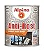 Produktbild Alpina Metallschutzlack Anti-Rost Hammerschlag Silber 750ml