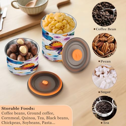 Contenedor al vacío para café Qilmy 30oz acero inoxidable miniatura 6