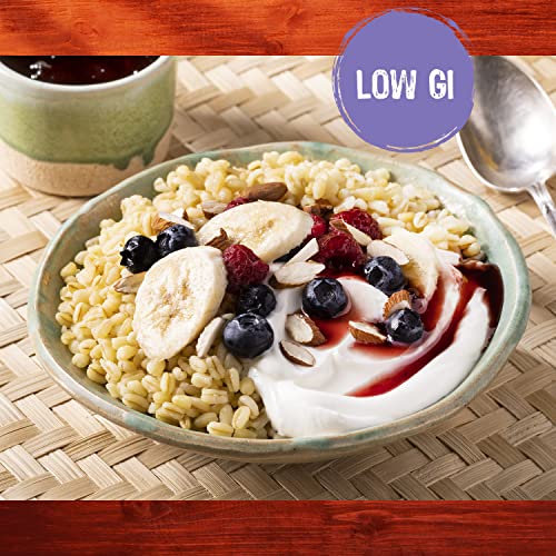 Duru HARTWEIZENGRÜTZE EXTRA GROB Size 2, Weizenbeeren,35.2oz (1000g),100% natürlich und zertifiziert,HoheBallaststoffe und Eiweiß,Nicht gentechnisch verändert ,Ideal für vegane Rezepte ,Besser als Reis