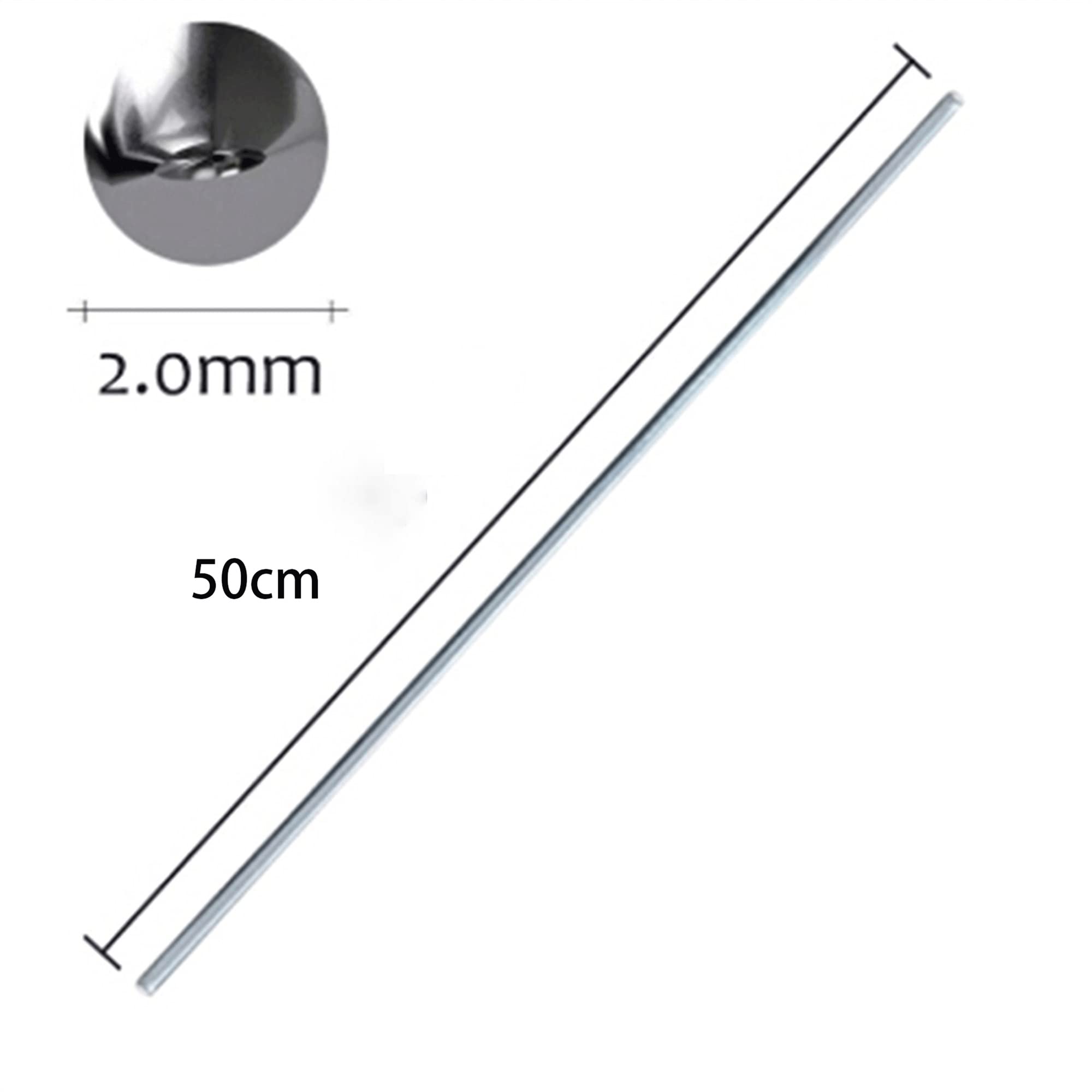 Electrodos de Soldadura en envases industriales de E6013, Varillas de Alambre for Soldadura Aluminio con núcleo fundente for Baja Temperatura, Varillas Sencillas y fáciles Usar | 20pcs 2mmx500mm