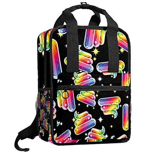 Cartable pour filles stylé avec motif amusant et grand sac à dos pour garçons