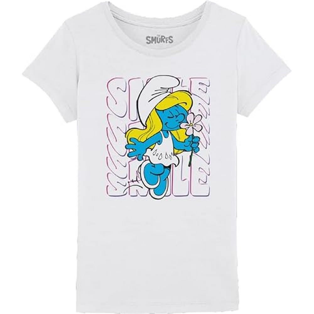 Les Schtroumpfs Camiseta Niñas