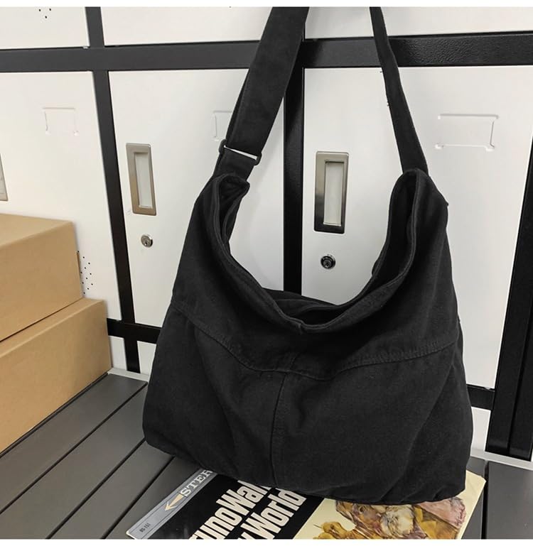 Crossbody Bags Large Crossbody Bags for Women Slouchy Shoulder Bag Travel Essentials Y2k Cute Corduroy Tote Bag2