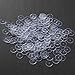 Clear Disc Pads to Stabilize Earrings, Plastic Discs for Earring Backs (500)