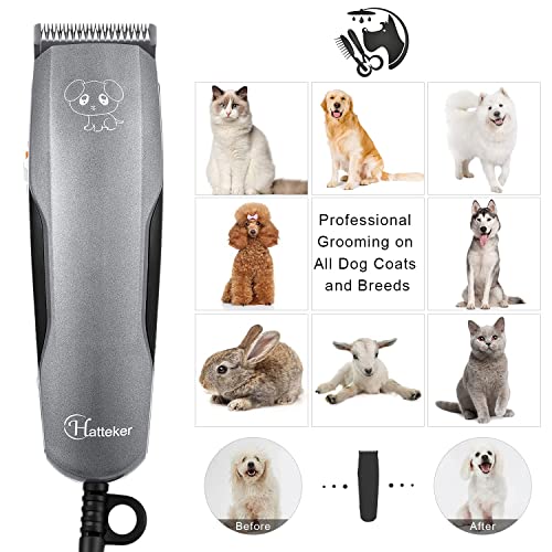 Dog Clippers Professional Heavy Duty Dog Grooming Clipper 3 Adjustable Speeds Whisper-Quite High Power Plug-in Pet… - Image 6