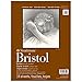 Strathmore 400 Series Bristol, 2-Ply Smooth, 9"X12" Tape Bound, 15 Sheets
