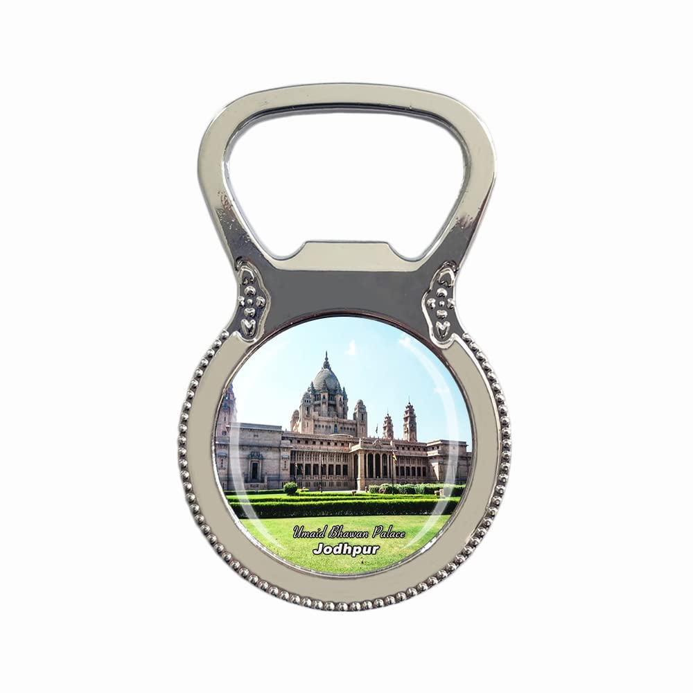 Umaid Bhawan Palace Jodhpur India Fridge Magnet Bottle Opener Tourist Souvenir Gift Collection Refrigerator Magnetic Sticker