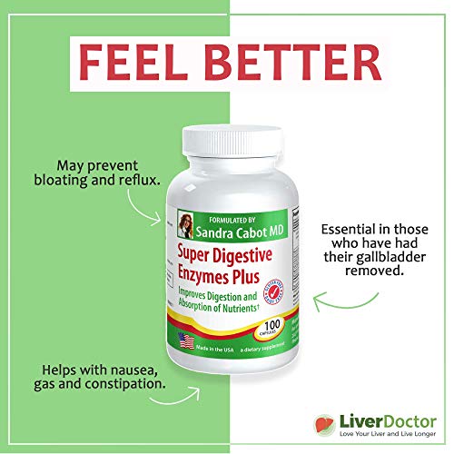Liverdoctor Super Digestive Enzymes - Digestive Enzyme Supplement, Better Digestion, Metabolism & Nutrient Absorption, Bloating And Gas Relief, Constipation Relief #TOP2