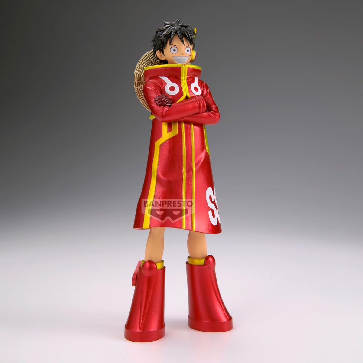 Banpresto Monkey D. Luffy One Piece DXF Action Figure, The Grandline Series 16 cm, BP30064P Multicolor, Collectible Figure - Image 3